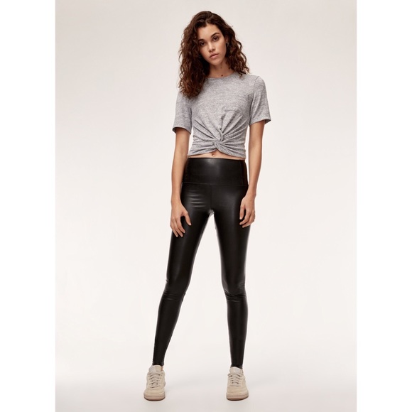 Aritzia Pants - NWOT WILFRED FREE DARIA PANT Faux Leather Legging